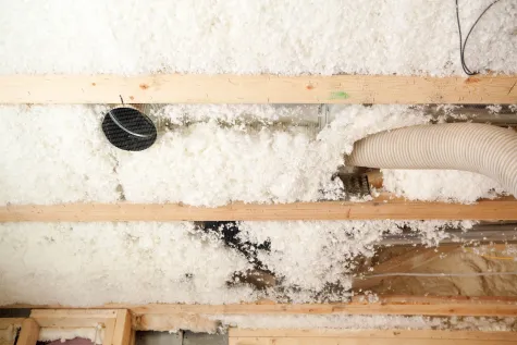 Zimmerei André König, Einblasdämmung