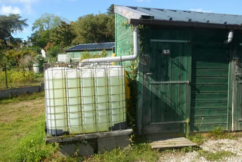 Heß Bauuternehmen, Rainer Heß, Regenwassertank