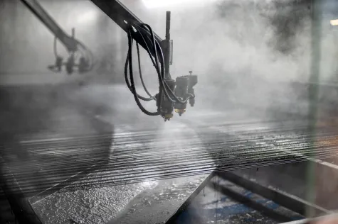 Metallbau Weinmann GmbH & Co. KG, Pulverbeschichtung