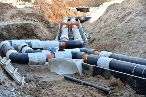 Christian Obinger, Kanalisations und Wasserleitungbau