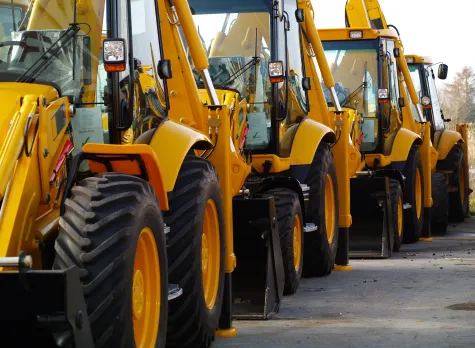Die HKL BAUMASCHINEN GmbH, Bagger mieten, Baumaschinenverleih