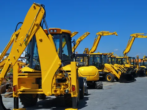 Bau Punkt Flügel GmbH, Bagger mieten, Baumaschinenverleih