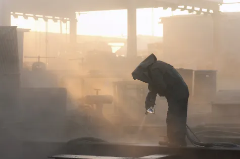PUNITEC Oberflächentechnik GmbH & Co. KG, Sandstrahlen