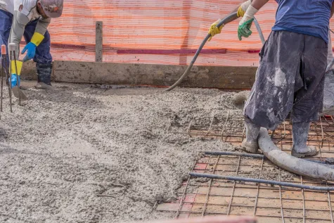BERDING BETON GmbH, Betonierung
